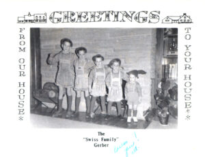 1958 Holiday Card