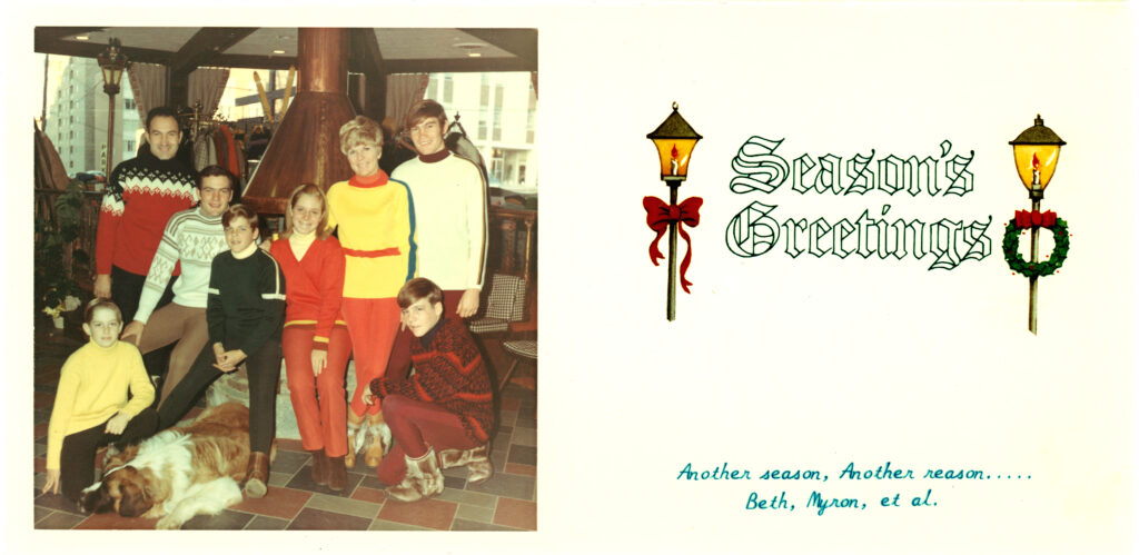 1968 Holiday Card